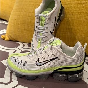 Nike VaporMax 360 White with Neon Accents